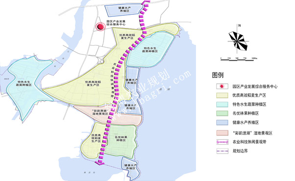 苏州澄湖现代农业科技园规划