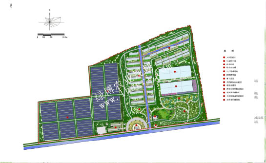 江苏玉龙湾农业观光园规划图